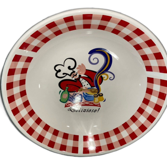 Delizioso! Tabletop Pasta Bowl. Approximately 12” x2.5”. - Picture 8 of 10